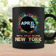 Total Solar Eclipse New York 2024 Colorful Totality Coffee Mug Gifts ideas
