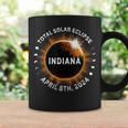 Total Solar Eclipse Path Of Totality April 8Th 2024 Indiana Coffee Mug Gifts ideas