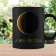 Total Solar Eclipse Spring April 8 2024 Akron Ohio Coffee Mug Gifts ideas