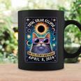 Total Solar Eclipse Yes It's My Birthday April 8 2024 Cat Coffee Mug Gifts ideas