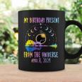 Total Solar Eclipse And Yes It's My Birthday April 8 2024 Coffee Mug Gifts ideas