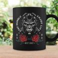Trabaja Duro Bjj Grappling Gym Jiu Jitsu Taza de café Ideas de regalos