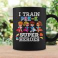 I Train Pre-K Superheroes Back To School Teacher Kid Coffee Mug Gifts ideas