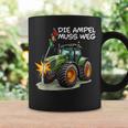 With Traktor Rammt Ampel Die Ampel Muss Weg Tassen Geschenkideen