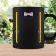 Trans Pride Transgender Equality Lgbt Flag Bow Tie Suspender Coffee Mug Gifts ideas