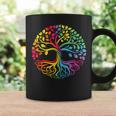 Tree Life Rainbow Lgbt Cool Gay Pride Flag Ally Fun Coffee Mug Gifts ideas