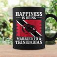 Trinidadian Wife Husband Wedding Trinidad & Tobago Flag Coffee Mug Gifts ideas