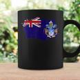 Tristan Da Cunha Bandera Grunge Country Flag Tristan Da Cunha Taza de café Ideas de regalos