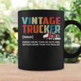 Truck Driver Vintage Trucker Noun Coffee Mug Gifts ideas