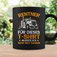 For Trucker Driver Retirement Grandpa Pensioner Tassen Geschenkideen