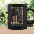 Trump 2024 Convicted Felon I'm Voting Convicted Felon 2024 Coffee Mug Gifts ideas