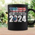 Trump 2024 Flag Take America Back 4Th Of July Trump 2024 Coffee Mug Gifts ideas