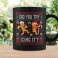 Did You Try Icing It Ugly Christmas Sweater Nurse Coffee Mug Gifts ideas