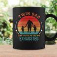 Twin Dad Like A Regular Dad But Exhausted Father's Day Coffee Mug Gifts ideas