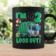 Two 2Nd Birthday Garbage Truck Trash Boy 2 Years Old Coffee Mug Gifts ideas