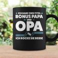 Two Titel Bonus Papa Und Opa Bonus Papa Grandpa S Tassen Geschenkideen