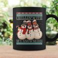 Ugly Christmas Snowman Chillin' With My Snowmies Coffee Mug Gifts ideas