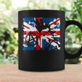 Uk Flag Anarchy Symbol Punk Rocker In 80'S Retro Coffee Mug Gifts ideas