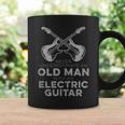 Never Underestimate An Old Man With An Electric Guitar Humor Coffee Mug Gifts ideas