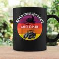 Never Underestimate An Old Man With A Snowmobile Tractor Coffee Mug Gifts ideas