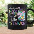 Unicorn Girl Goodbye Kindergarten Hello 1St Grade Graduation Coffee Mug Gifts ideas