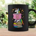 Unicorn Read Reading Book Librarian America Girls Women Coffee Mug Gifts ideas