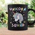 Unicorn Squad Cute Rainbow Lover Family Birthday Girls Party Coffee Mug Gifts ideas