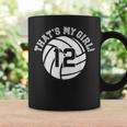 Unique That's My Girl 12 Volleyball Player Mom Or Dad Coffee Mug Gifts ideas