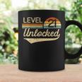 Unlocked Level 21 Vintage 21St Birthday Coffee Mug Gifts ideas