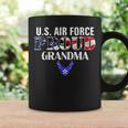 Us Proud Air Force Grandma With American Flag Veteran Coffee Mug Gifts ideas