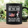 With The Usa So Divide I'm Just Glad To Be On The Side -Back Coffee Mug Gifts ideas