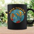 Vacaciones Españolas Deerano Islas Canarias Gran Canaria Taza de café Ideas de regalos