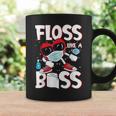 Valentines Day Floss Like A Boss Heart In A Mask Boys Kids Coffee Mug Gifts ideas