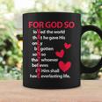 Valentine's Day For God So Loved The World Valentine Coffee Mug Gifts ideas