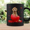 Valentines Day Golden Doodle Heart Dog Lovers Coffee Mug Gifts ideas