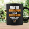 Vater Ehemann Und Gleisbauer Gleisbau Eisenbahn Eisenbahner Tassen Geschenkideen