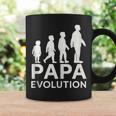 Vater Evolution Silhouette Papa Evolution Tassen Geschenkideen