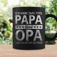 Vatertag Opa Geschenk Dad Ich Habe Zwei Titel Papa Und Opi Tassen Geschenkideen