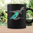 Velociraptor Turquoise Parrotlet Dinosaur Parrot Birb Memes Coffee Mug Gifts ideas