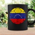 Venezuela Soccer Ball Flag Jersey Futbol Venezuela Football Coffee Mug Gifts ideas