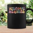 Veterinary Medicine Vet Med Veterinarian Vet Tech Groovy Coffee Mug Gifts ideas