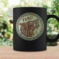 Viking Odin Wolf Fenrir Freki Norse God Myth Celtic Vintage Coffee Mug Gifts ideas
