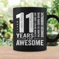 Vintage 11Th Birthday 132 Months 11 Years Old Being Awesome Coffee Mug Gifts ideas