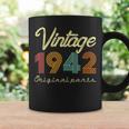 Vintage 1942 Original Parts 80 Years Old 80Th Birthday Coffee Mug Gifts ideas