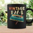 Vintage 1964 Music Cassette 60Th Birthday 60 Years Old Coffee Mug Gifts ideas