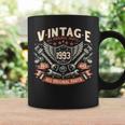 Vintage 1993 Born In 1993 Birthday Mechanic Coffee Mug Gifts ideas