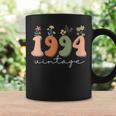 Vintage 1994 Wildblumen 29 Jahre Alt 29 Geburtstag Frauen Tassen Geschenkideen