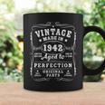 Vintage 80Th Birthday Decorations Men 1942 80 Birthday Coffee Mug Gifts ideas