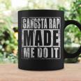 Vintage 90'S Gangsta Rap Made Me Do It Tassen Geschenkideen