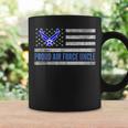 Vintage American Flag Proud Air Force Uncle Veteran Day Coffee Mug Gifts ideas